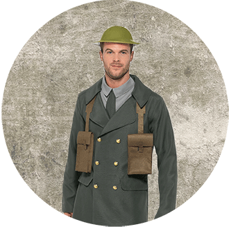 Men's 1940s Fancy Dress Costumes