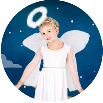 Kids Angel Nativity Costumes