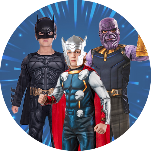 Boys Superhero & Villains Costumes
