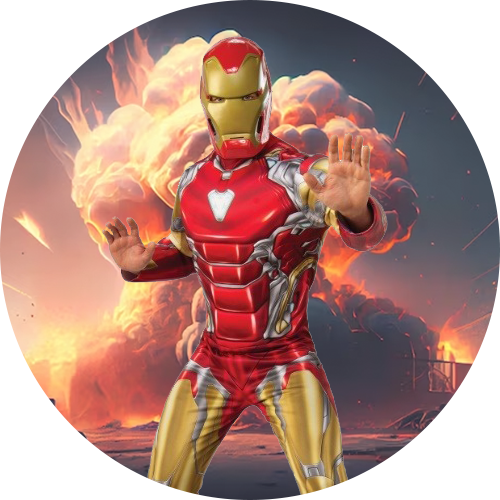 Licensed Iron Man Fancy Dress Costumes