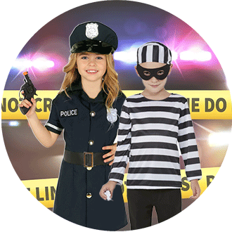 Kids Cops & Robbers Costumes