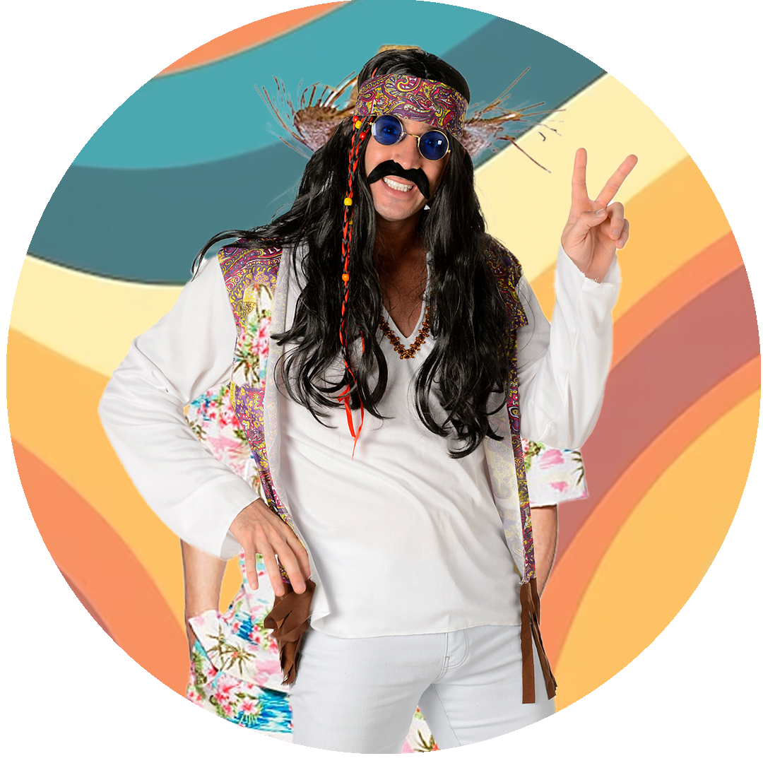 Men's Hippie Costumes