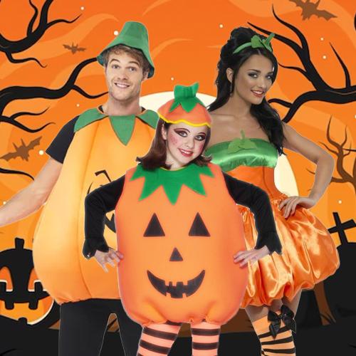 Pumpkin Halloween Fancy Dress Costumes
