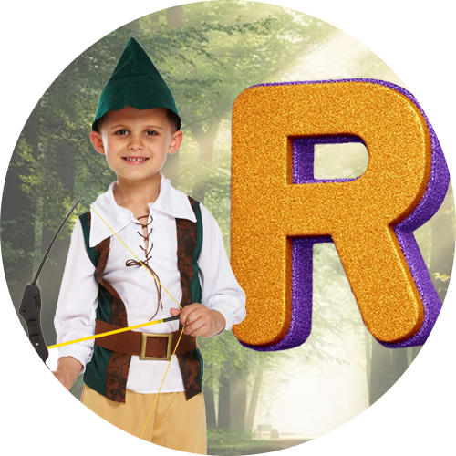 Letter "R" Costume Ideas