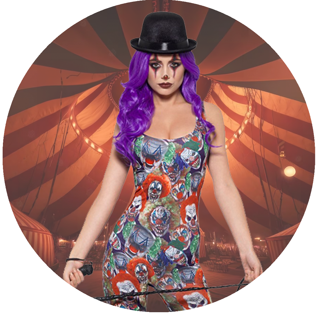 Women's Circus & Clown Costumes