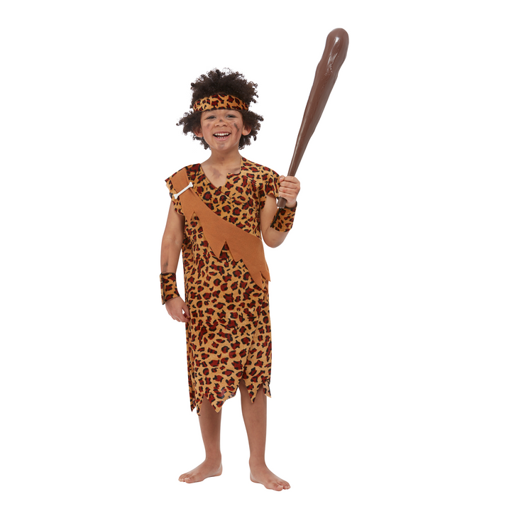 Prehistoric Cave Boy Fancy Dress Costume