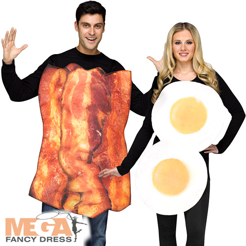 Bacon and Eggs Couple Costume
