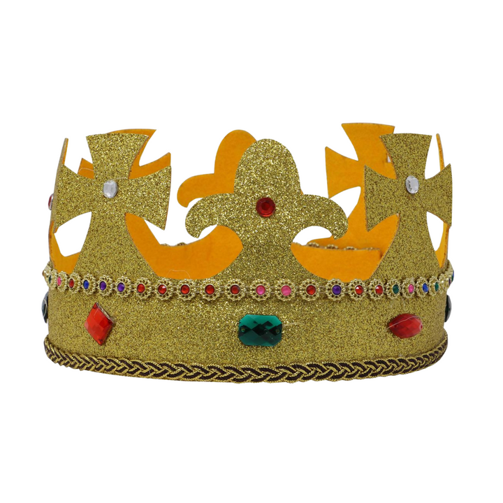 Adults King Crown Royal Christmas Fancy Dress Costume Accessory