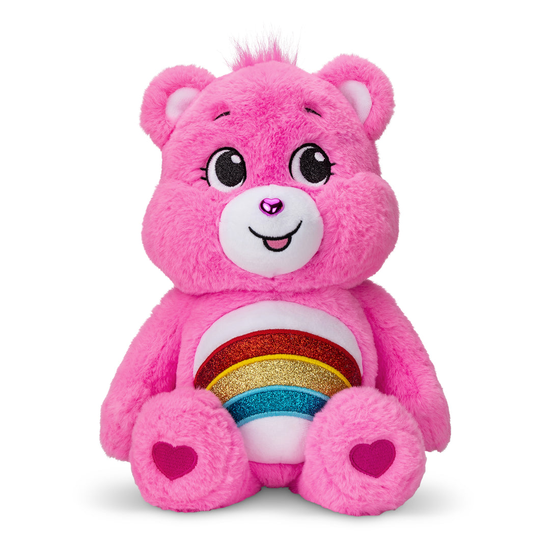 35cm Glitter Cheer Care Bear Boxed