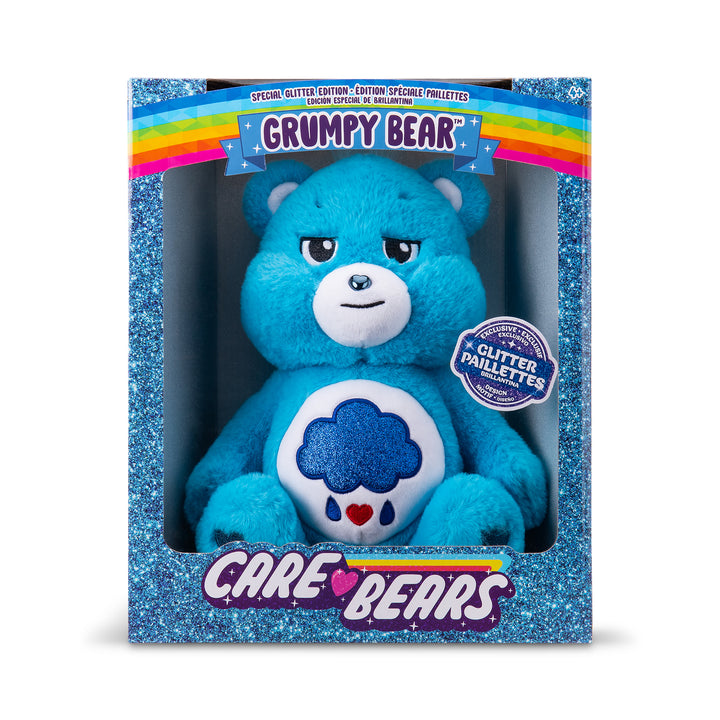 35cm Glitter Grumpy Care Bear Boxed