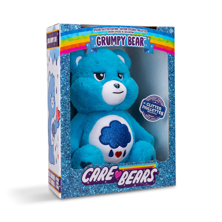 35cm Glitter Grumpy Care Bear Boxed
