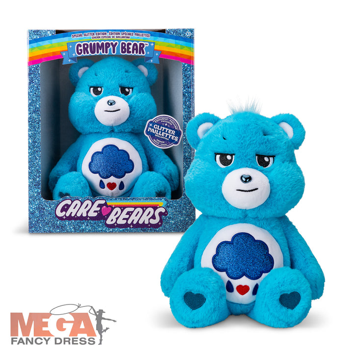 35cm Glitter Grumpy Care Bear Boxed