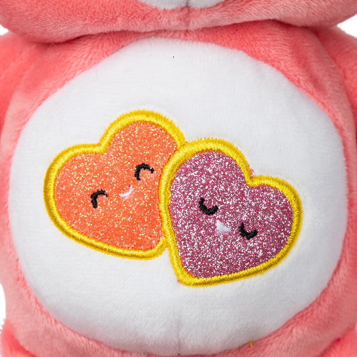 Care Bears - 22cm Glitter Love-a-Lot Bear