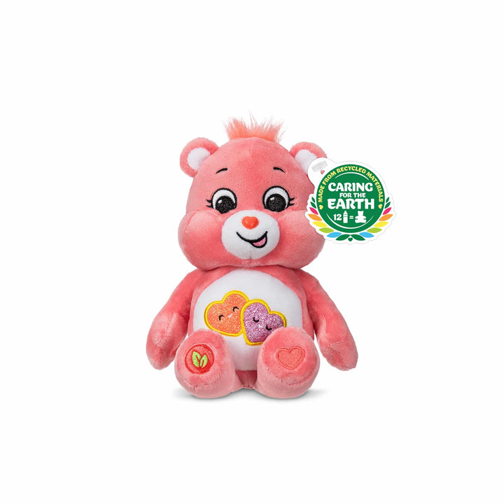 Care Bears - 22cm Glitter Love-a-Lot Bear