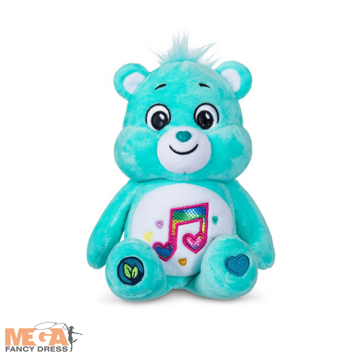 22cm Glitter Heartsong Care Bear