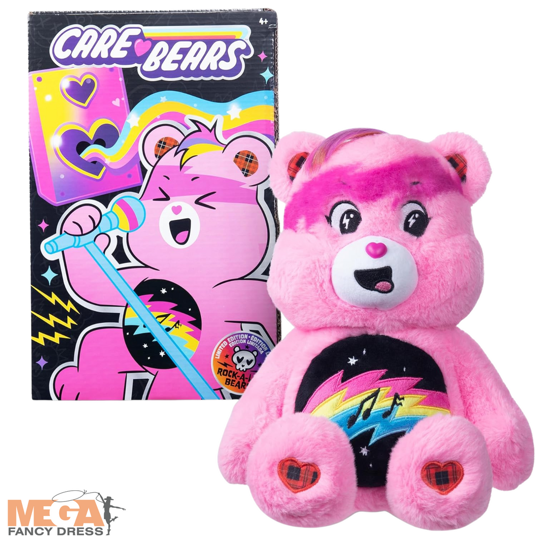 35cm Rock A Lot Cheer Bear Care Bears