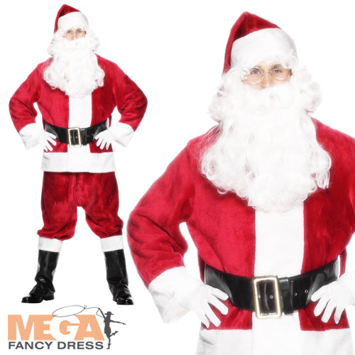 Plush Santa Costume