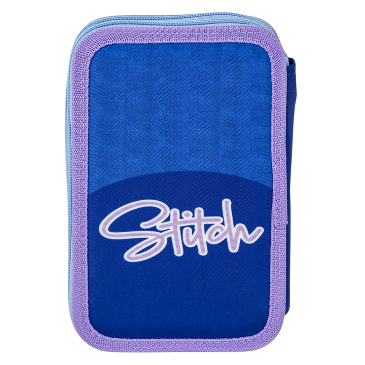 Licensed Disney Stitch Pencil Case with Accessories
