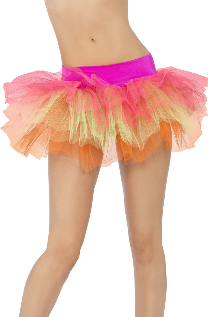 Multi-Coloured Tutu Underskirt Costume Accessory
