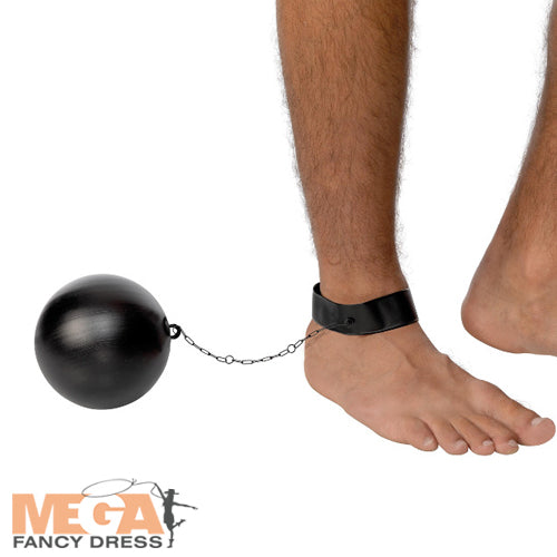 Ball and Chain Fancy Dress Accessory
