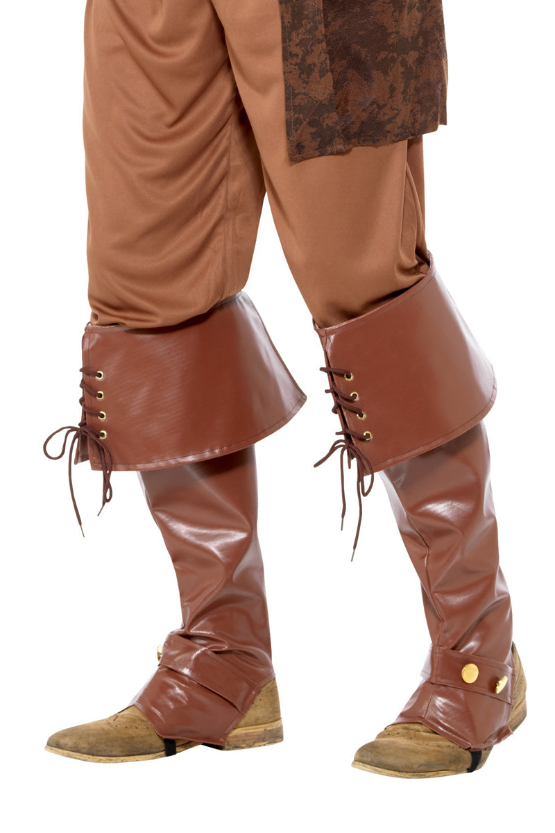 Deluxe Brown Pirate Bootcovers