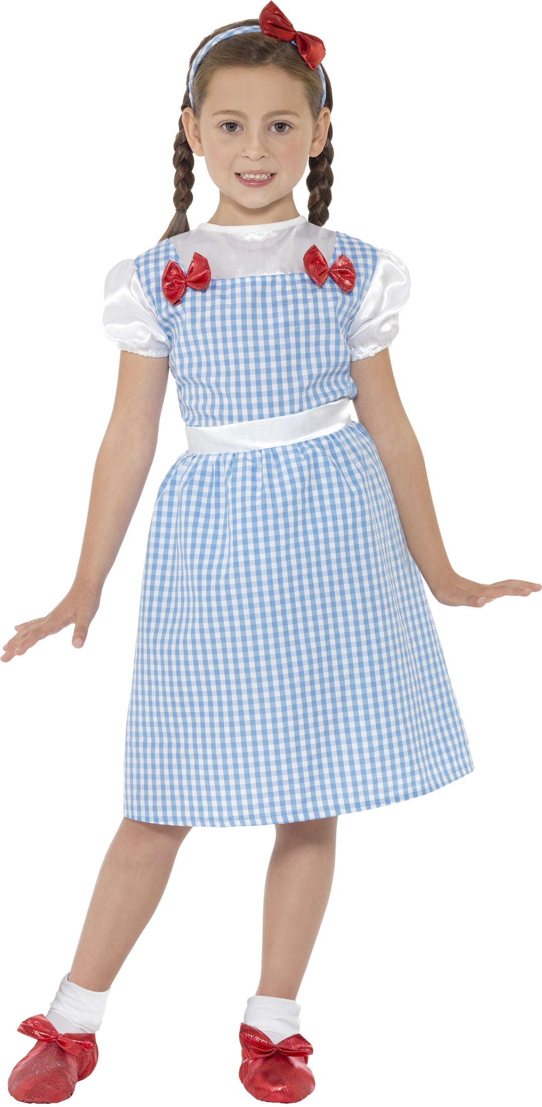 Girls Country Girl Dorothy Fairy Tale Book Day Fancy Dress Costume