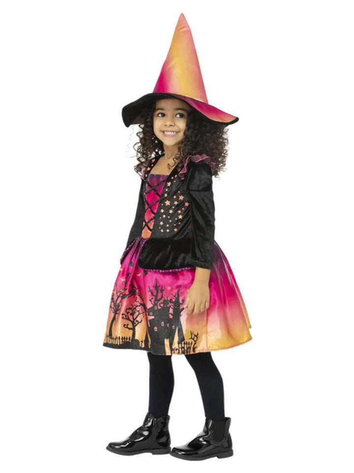 Girls Sunset Witch Costume