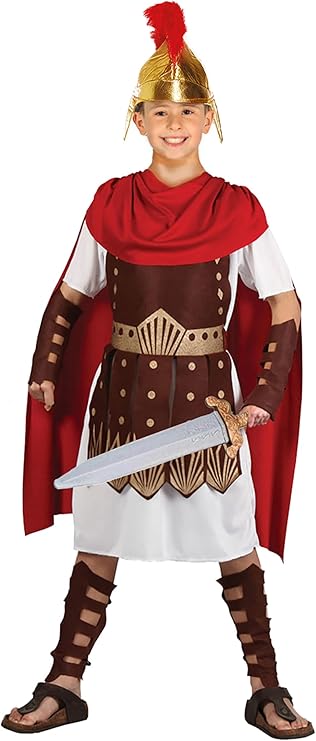 Boys Roman Centurion Fancy Dress Costume