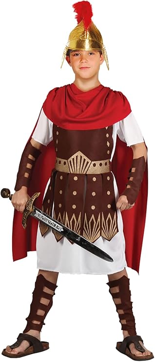 Boys Roman Centurion Fancy Dress Costume