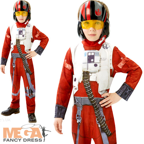 X Wing Fighter Boys The Force Awakens Star Wars Costume