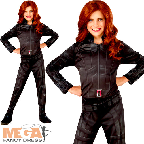 Black Widow Civil War Girls Costume