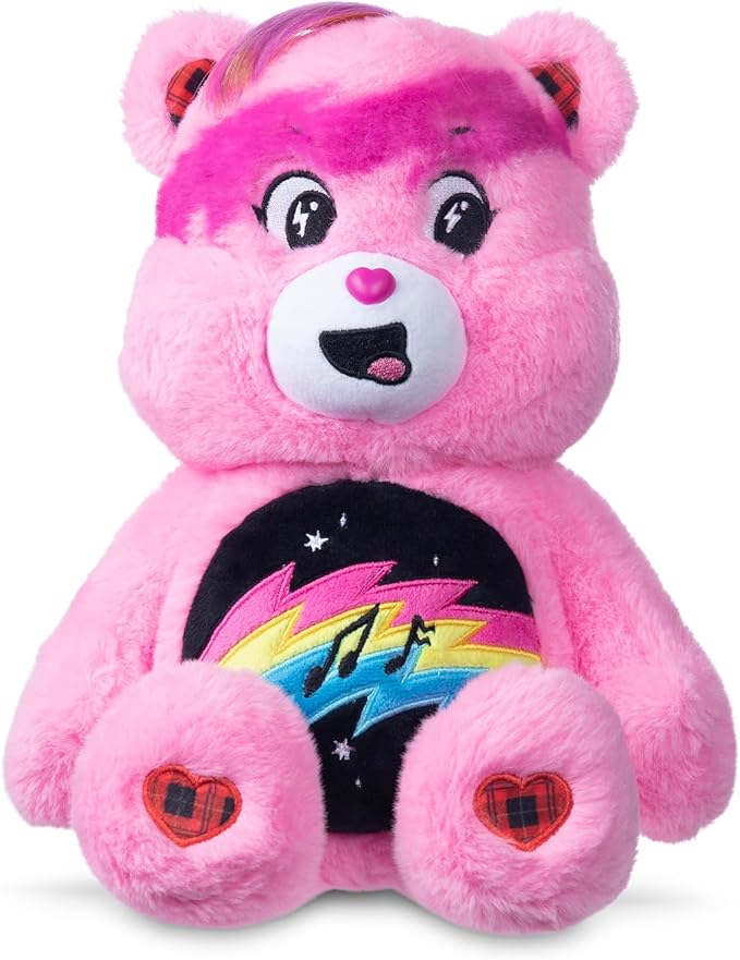 35cm Rock A Lot Cheer Bear Care Bears