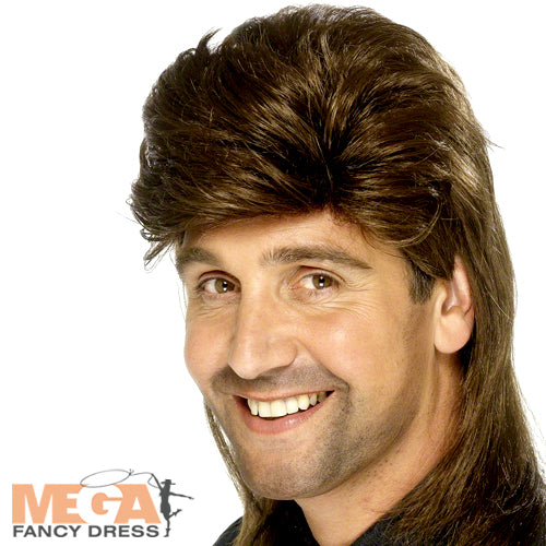 80s Jason Mullet Wig