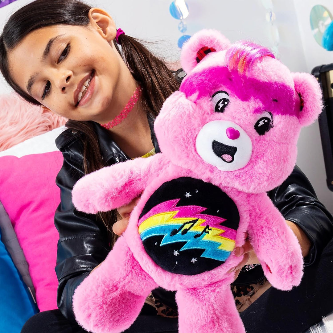 35cm Rock A Lot Cheer Bear Care Bears