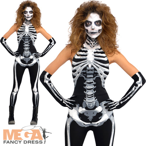 Bone-a-fied Babe Skeleton Costume