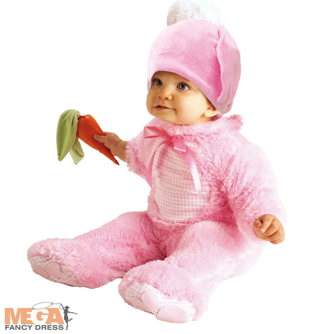 Adorable Pink Precious Rabbit Baby Costume