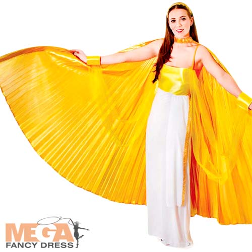 Large Gold Wings Cape Accessory