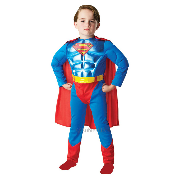 Licensed Kids Superman Fancy Dress Costumes