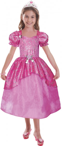 Barbie Pastel Glitter Ballgown Girls Costume