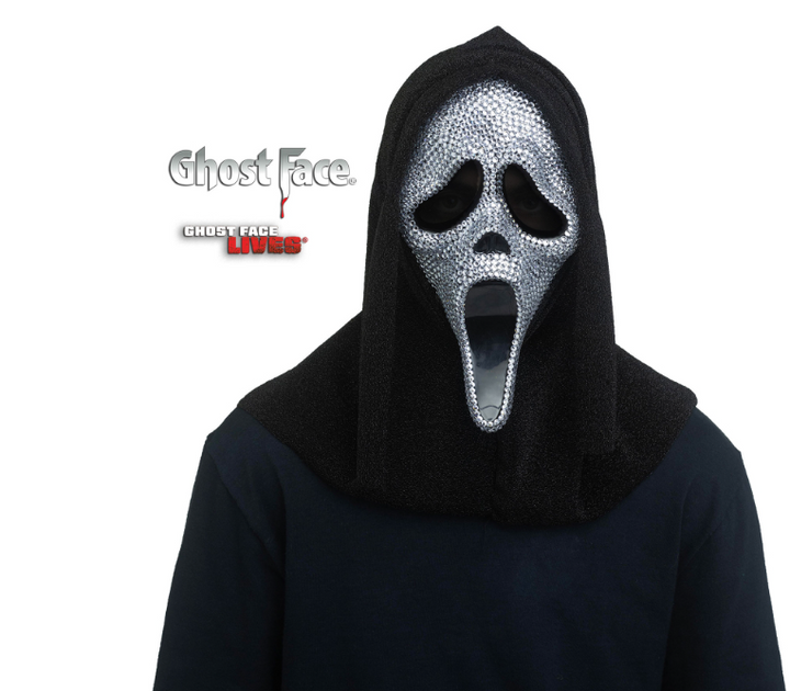 GhostFace Scream Bling Mask Halloween Costume Accessory