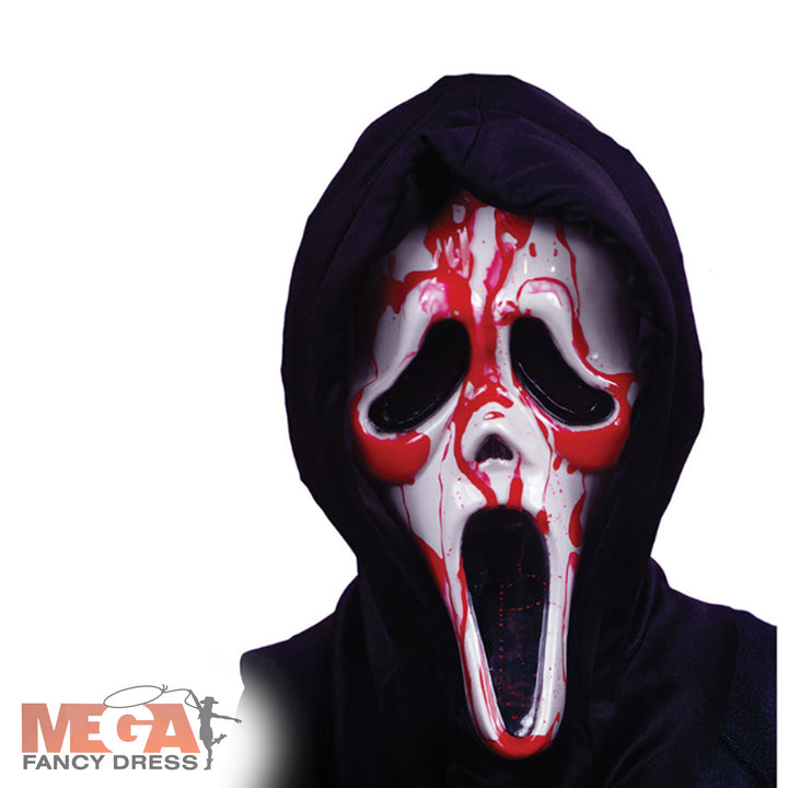 Officially Licensed Bleeding GhostFace Scream Halloween Horror Mask