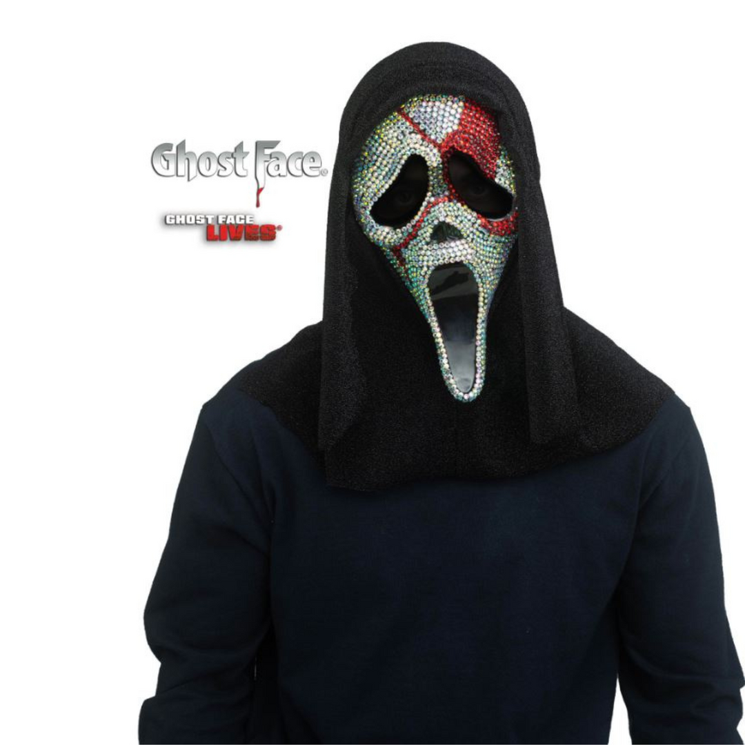Licensed GhostFace Bloody Bling Mask Costume Accessory