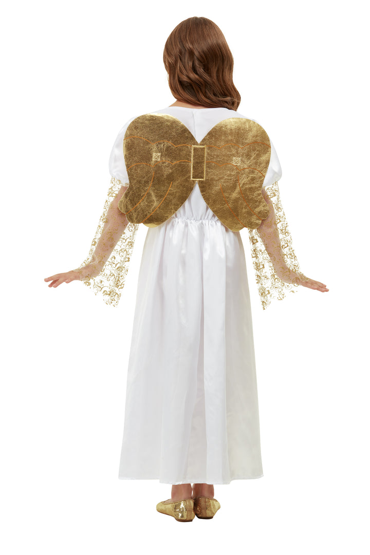 Girls Angel Costume + Halo