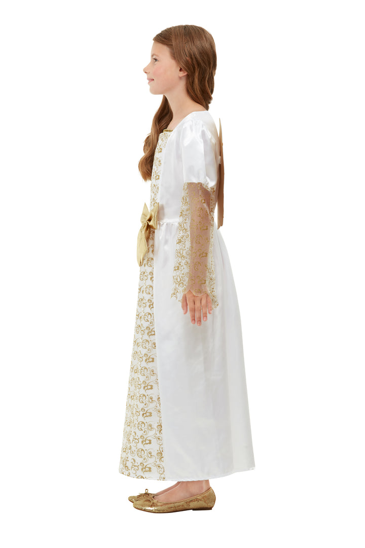 Girls Angel Costume + Halo