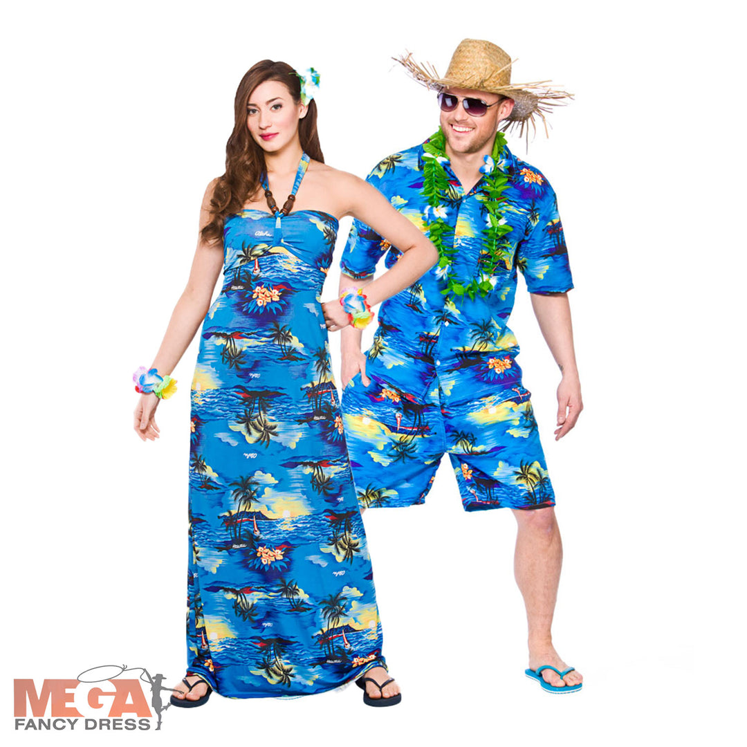 Hawaiian Couples Costume