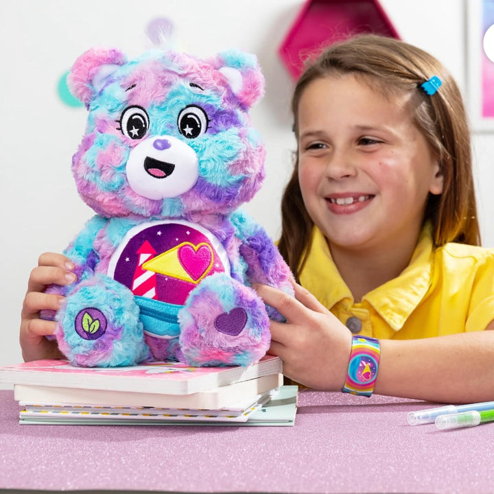 Care Bears 35cm Colour Splash Loveshine Bear