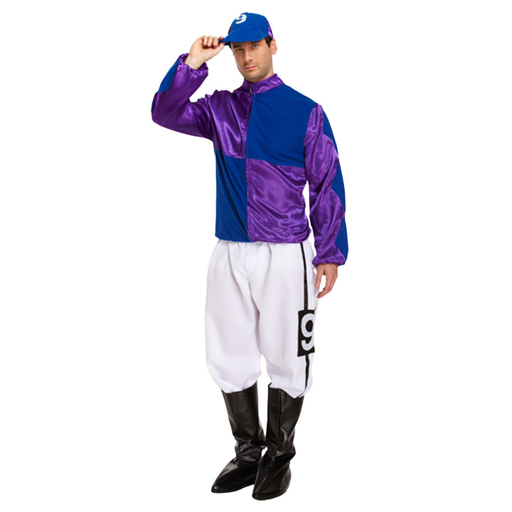 Men's Jockey Fancy Dress Stag Do Costume