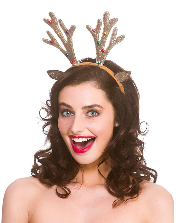 Glitter Reindeer Antlers