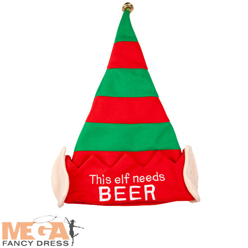 This Elf Needs Beer Hat