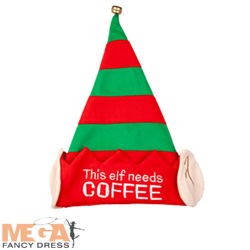 This Elf Needs Coffee Hat